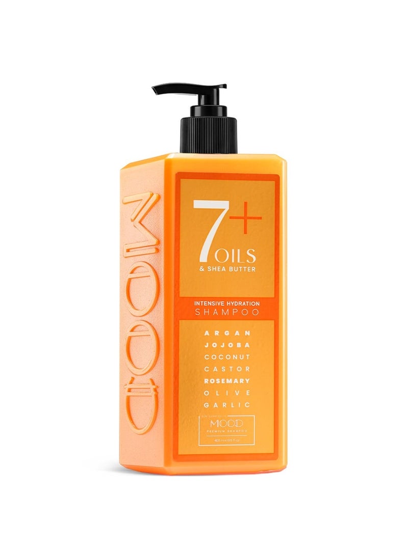 MOOD 7Oils Plus Intensive Hydration Shampoo 400 ML - Image 1