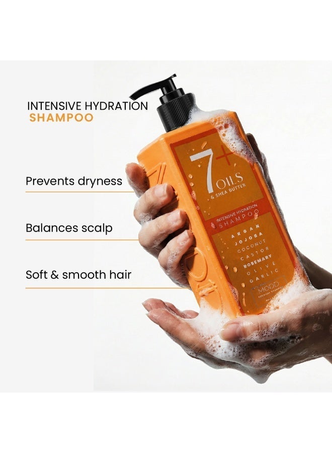 MOOD 7Oils Plus Intensive Hydration Shampoo 400 ML - Image 2