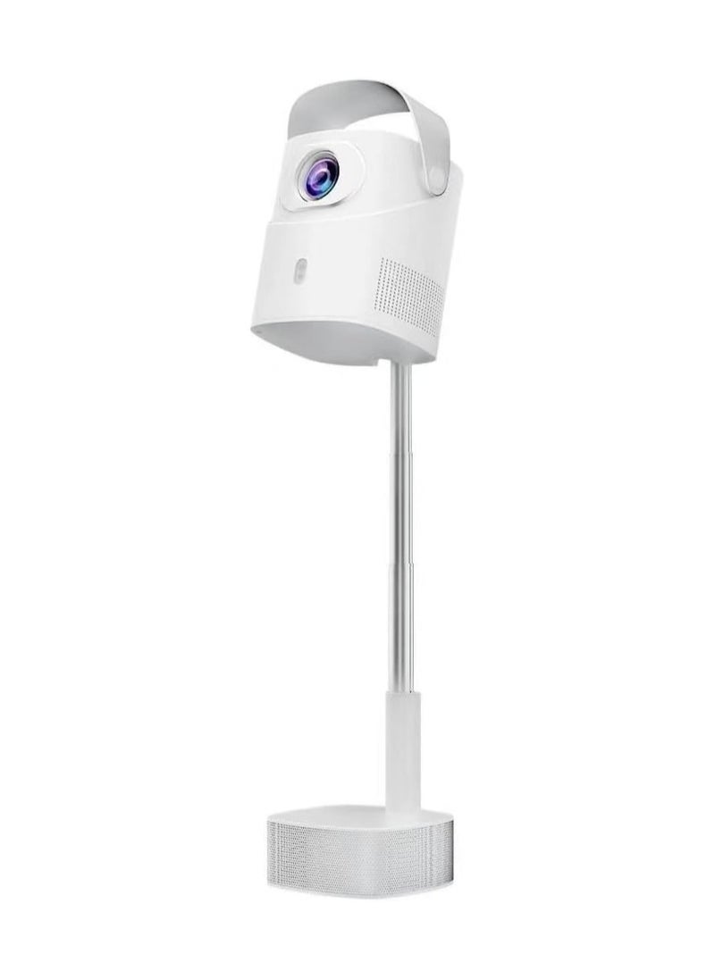 FIPKA - All-In-One 3D LED Smart Projector with Auto Focus Lens WiFi Android Bluetooth Mini Home Theater Stand Optional Battery - Image 1