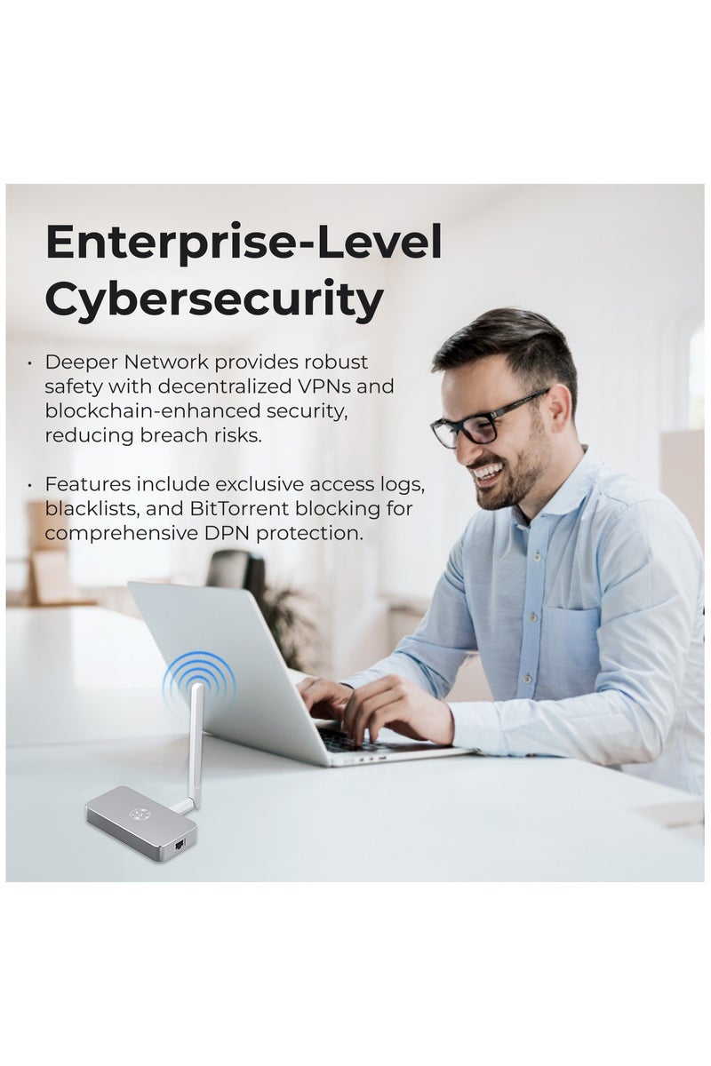 Deeper Network Deeper Connect SE – The World’s First Decentralized VPN & Firewall: Lifetime Access, One-Time Payment, No Subscriptions, Fast, Secure, Zero Configuration  - Image 5