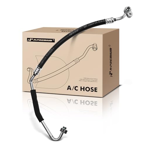 A-Premium A/C Discharge Line Hose Assembly Compatible with Mazda RX-8 2004-2011 R2 1.3L, Compressor to Condenser - Image 1