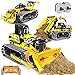OKKIDY 3 in 1 Kids Remote Bulldozer STEM Technology Building Blocks Set Toys APP Remote Construction Blocks Engineering ExcavatorRobot Ages 614 DIY Erector Sets for Boys and Girls452 PCS - Image 3