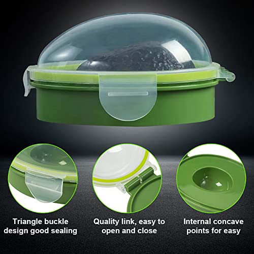 Kryslanix Avocado Saver Holder with Clear Snap-On Lid,Avocado Fresh Saver,Avocado Container Storage Box,Fruit Keeper Avocado Keeper Storage container-Keep Your Avocados Fresh for Days - Image 3
