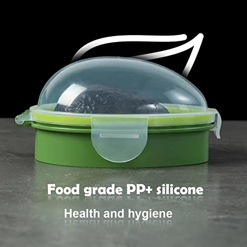 Kryslanix Avocado Saver Holder with Clear Snap-On Lid,Avocado Fresh Saver,Avocado Container Storage Box,Fruit Keeper Avocado Keeper Storage container-Keep Your Avocados Fresh for Days - Image 5