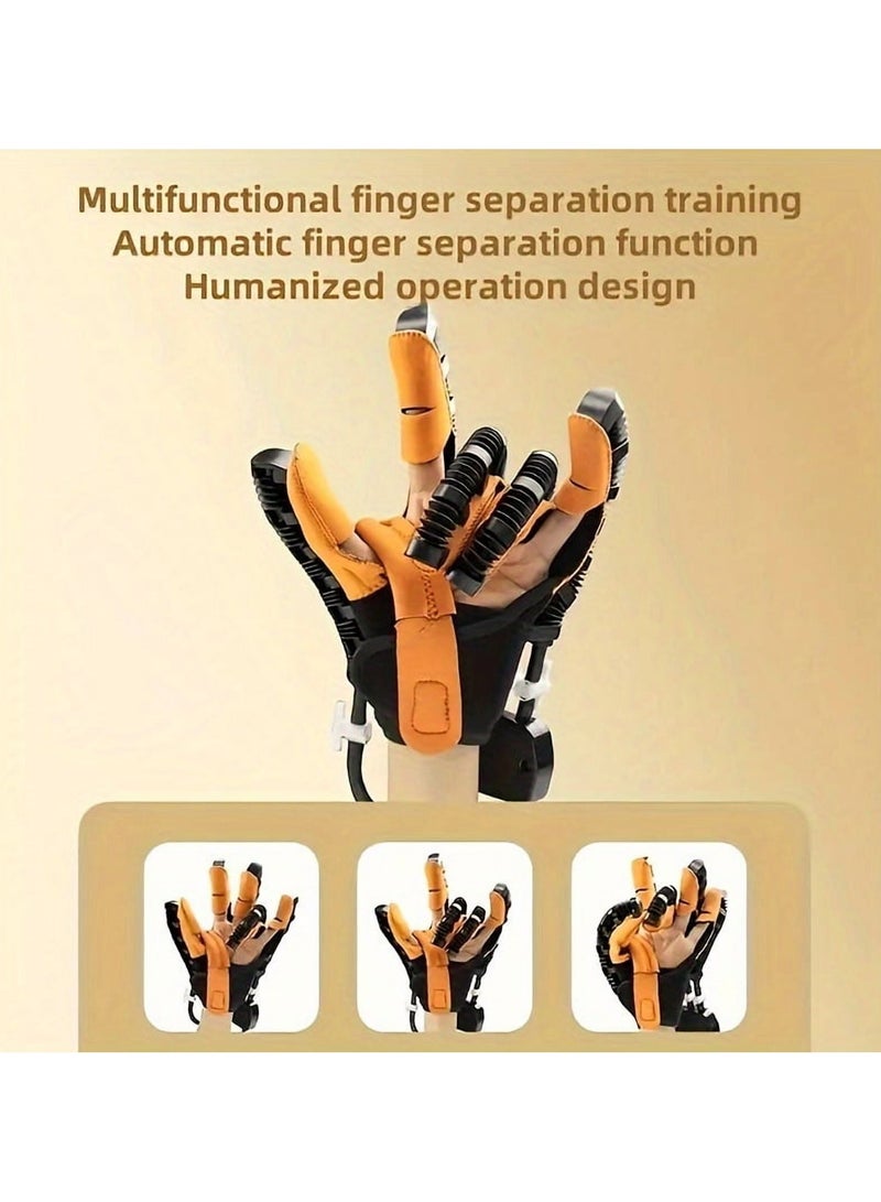 Rehability Robot Gloves Hand Stroke Recovery Equipment Hand Dysfunction Patient Training Device Stroke Hemiplegia Finger Orthosis for Long Term Relief Finger Cramps