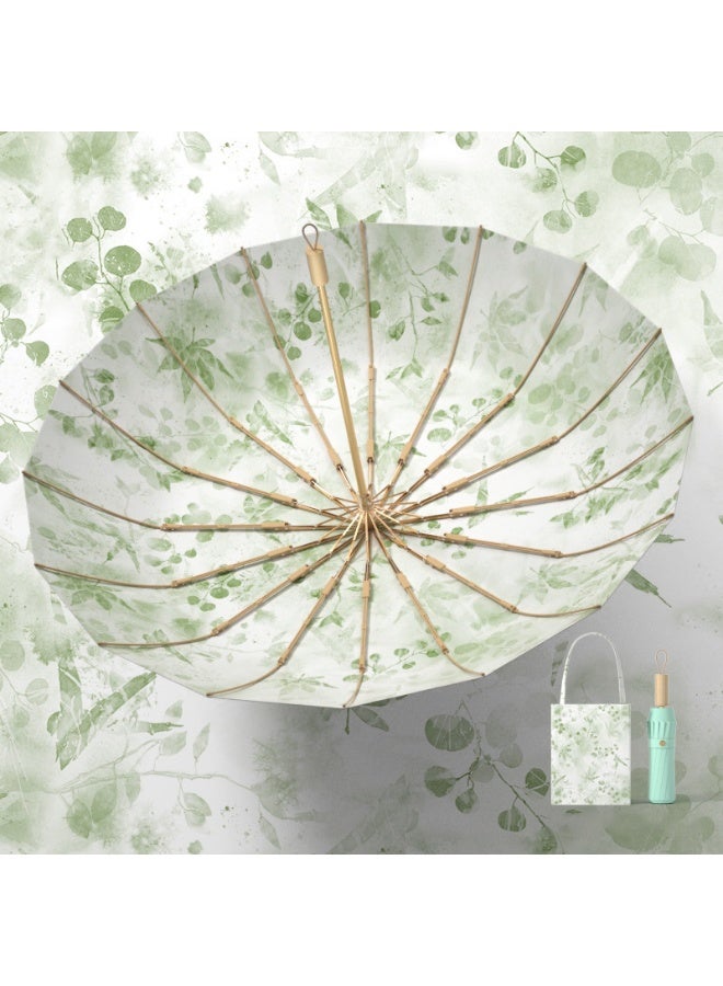 BAODINI TK popular new Chinese style folding umbrella with ancient style, suitable for both rain and sunshine, sun protection and UV protection, sun umbrella for women - Image 1