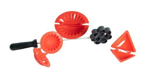 Flora And Co Achu Murku with Free Plastic Dumpling Pie Maker/Plastic Press Mould for Samosa, Kachori and Gugra Gujiya - Image 1