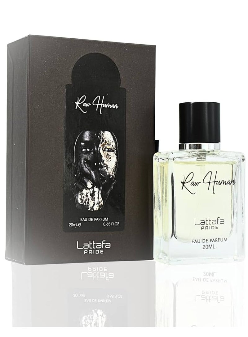 Lattafa عطر RAW HUMAN 20 مل - Image 1