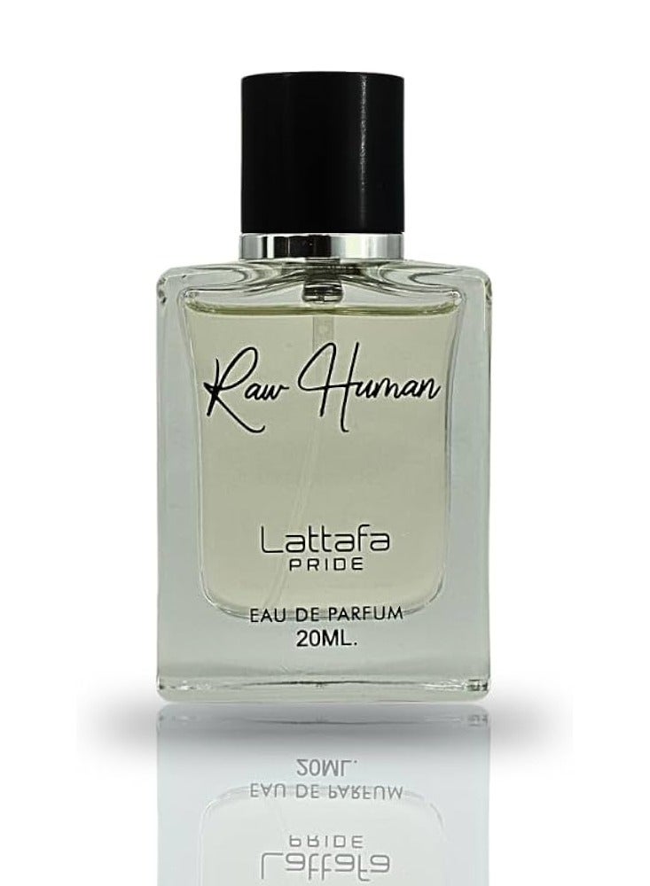 Lattafa عطر RAW HUMAN 20 مل - Image 2