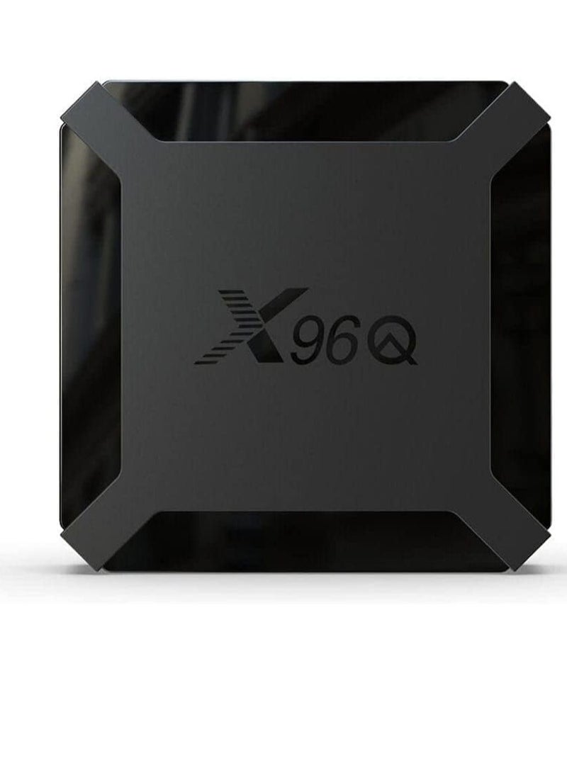 تي في بوكس X96Q بنظام أندرويد 10 وذاكرة  رام 2 جيجا بايت ومساحة تخزين 16 جيجا بايت أسود