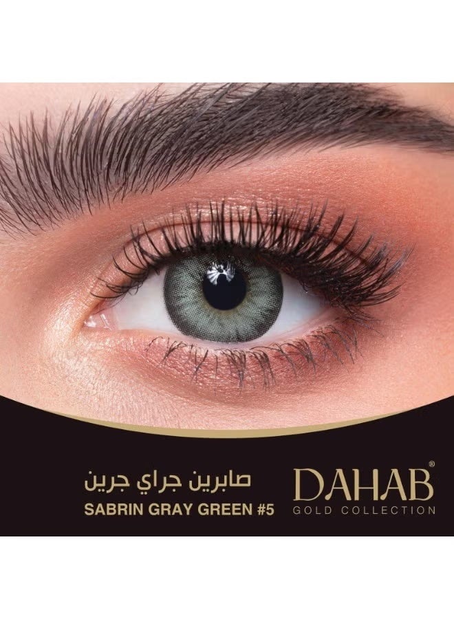 Dahab Daily Lenses Sabrin Gray Green -#5 - Image 1