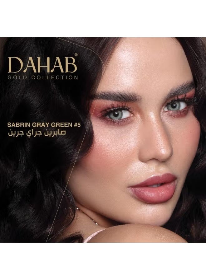 Dahab Daily Lenses Sabrin Gray Green -#5 - Image 3