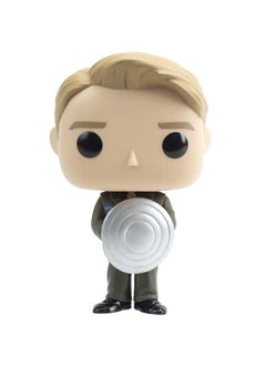 Funko Marvel Captain America- Cap w/Prototype shield (MT)(Exc), Collectible Action Vinyl Figure - 63216  - Image 3