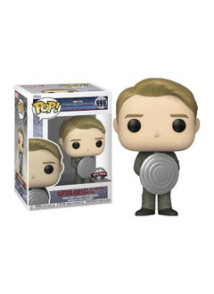 Funko Marvel Captain America- Cap w/Prototype shield (MT)(Exc), Collectible Action Vinyl Figure - 63216  - Image 1