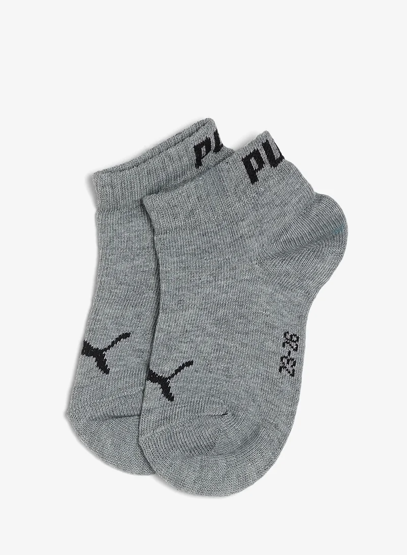 بوما Kids 3 Pack Plain Quarter Socks