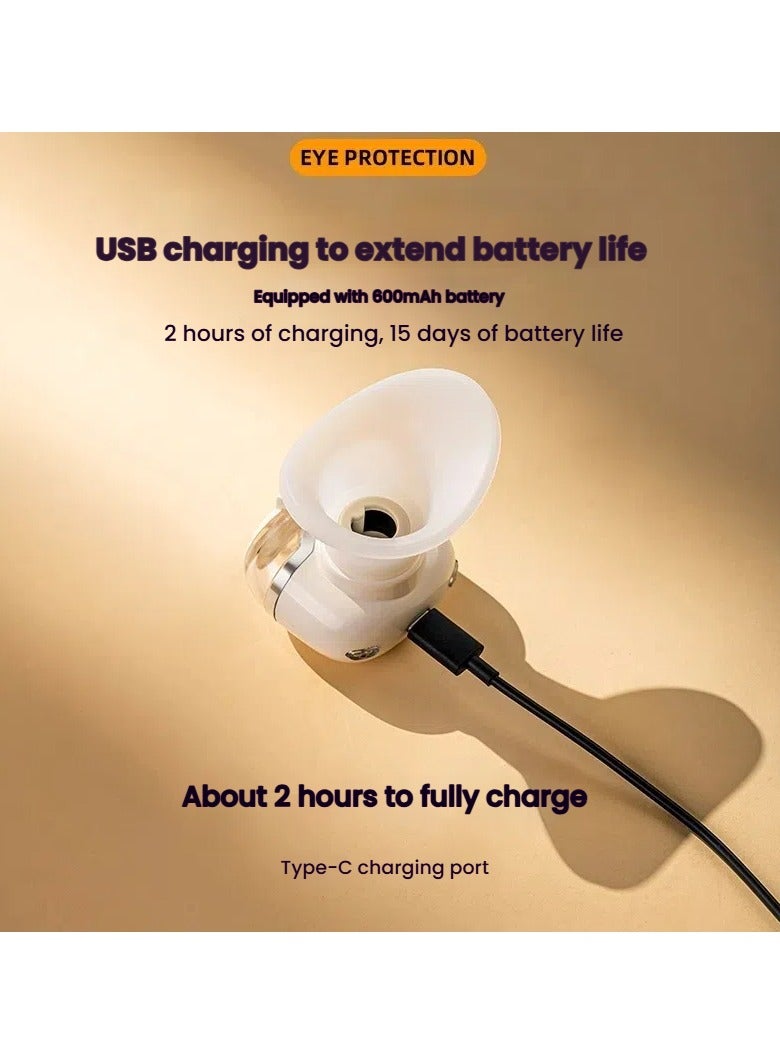 general Hot and cold double eye moisturizer to relieve fatigue dry eye steaming eye nebulizer charging spray fumigation eye care instrument - Image 2