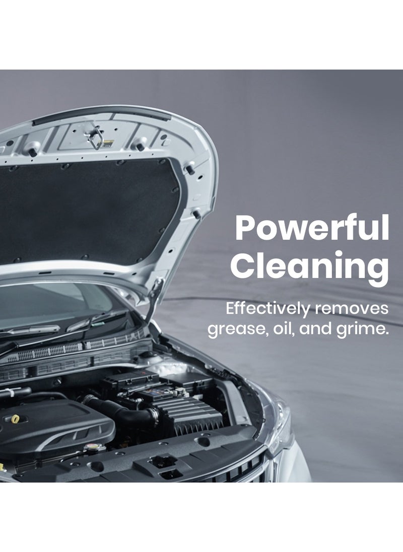 FAYFA Engine Cleaner & Degreaser Spray – 8 FL .OZ | Biodegradable Formula for Removing Grease, Oil, Dirt & Grime, Fast & Effective Car Engine Cleaning Solution  - Image 2