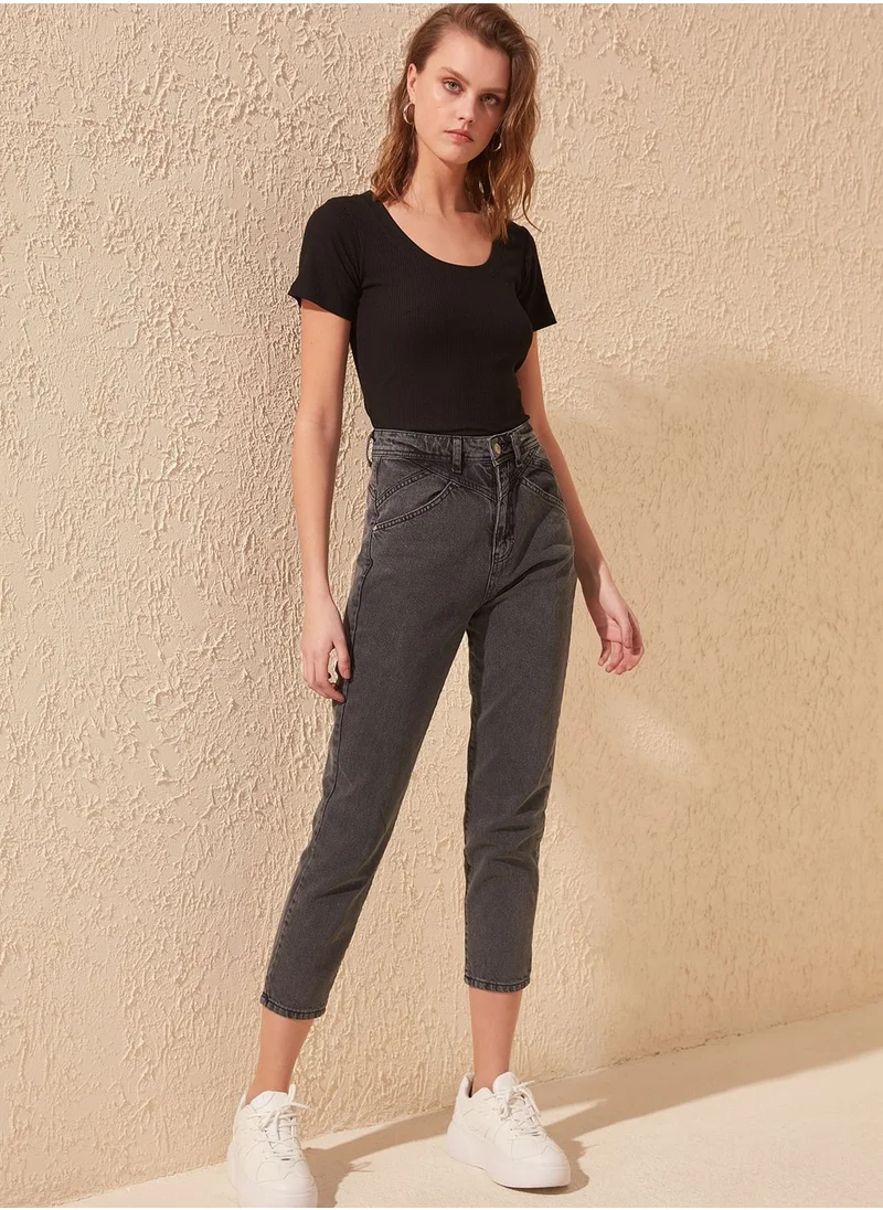 trendyol High Rise Mom Jeans