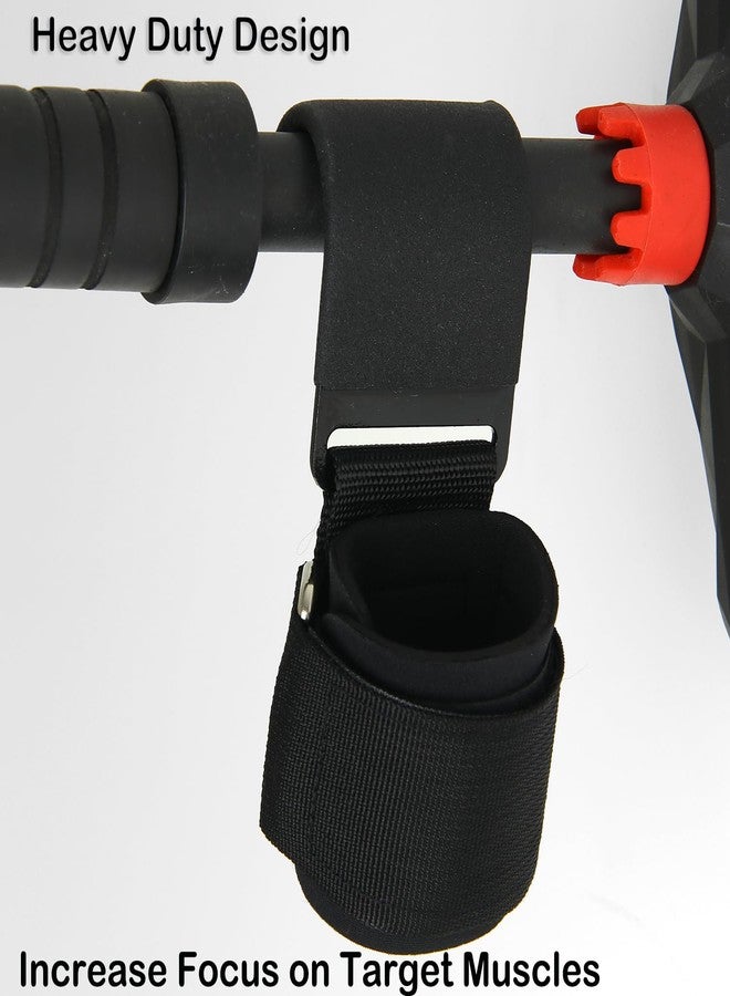 Palhyte Lifting Hooks for Weight Lifting, Heavy-Duty Wrist Support with Non-Slip Steel Hooks Hand Grip Support for Deadlift Weightlifting Gym Gloves for Men and Women - Image 3
