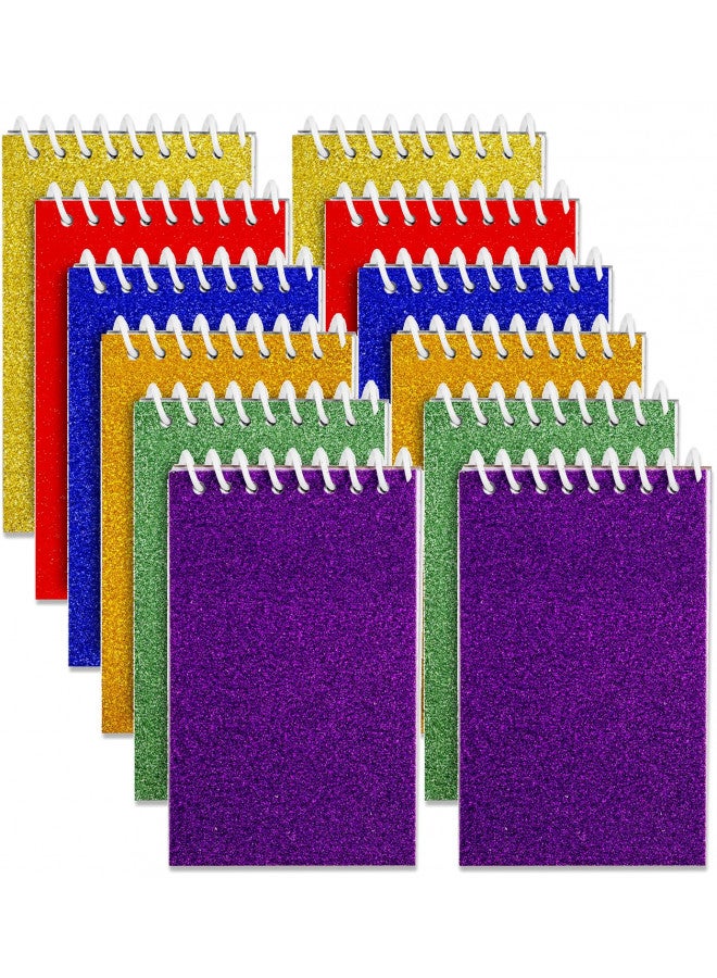 Bedwina Mini Prism Spiral Notepads - (Bulk Pack of 24) Small Pocket Mini Notebooks for Kids, 2.5 Inch x 3.6 Inch - 20 Sheets Per Book, Top Bound Spiral Memo Note Pads for Party Favor Gifts and Goodie Bags  - Image 3