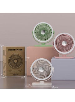 Inder LED Night Light Mute Desktop Cooling Ceiling Fan Green  - Image 4