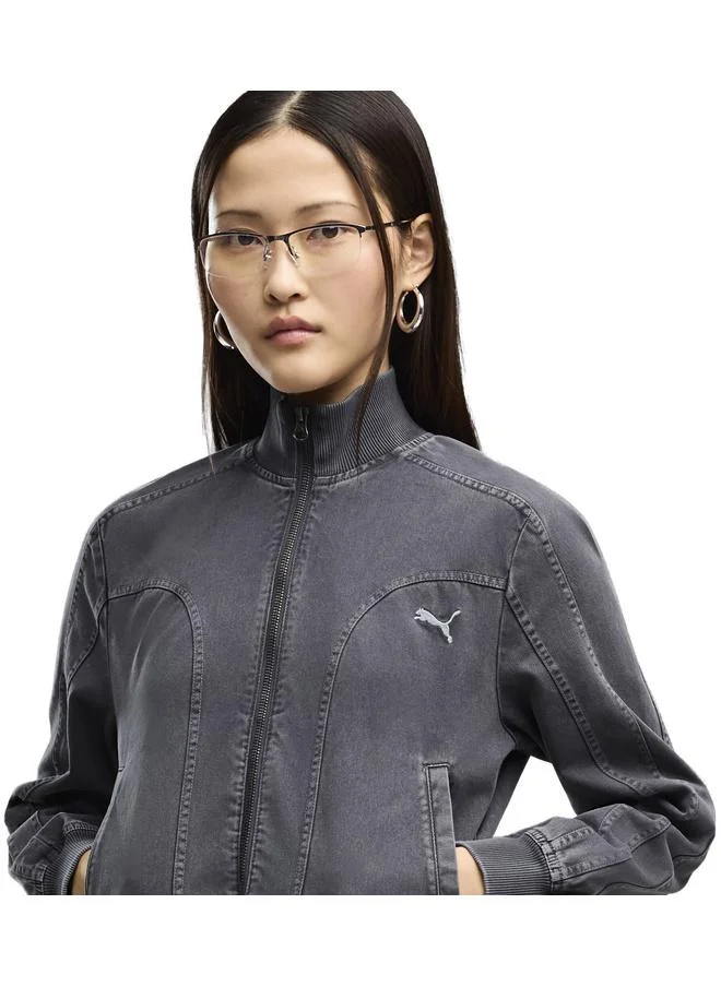 FUTURE.PUMA.ARCHIVE Washed Twill Short Jacket Women
