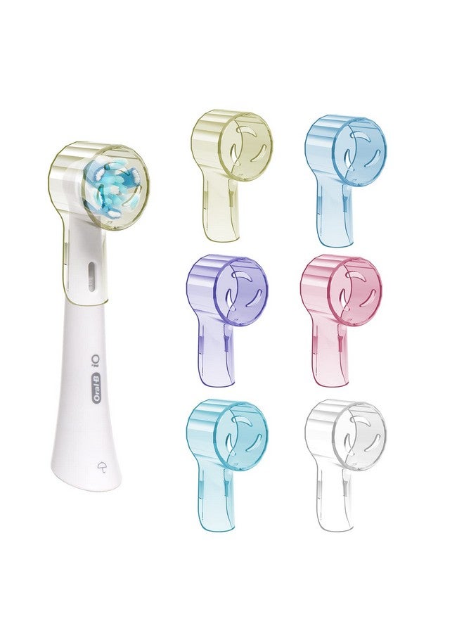 Nincha Powered Toothbrush Head Cover for Oral-B Series Toothbrush Head - Multiple Colors -Pack of 6 - Image 1