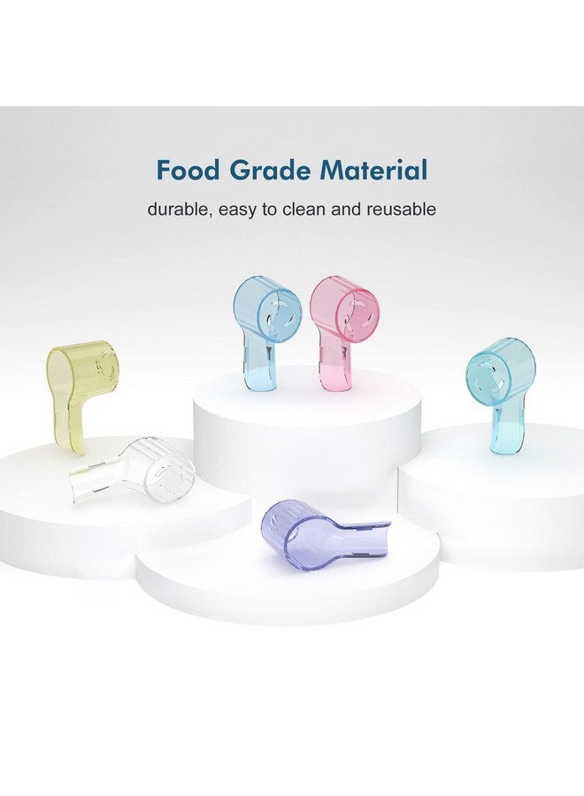 Nincha Powered Toothbrush Head Cover for Oral-B Series Toothbrush Head - Multiple Colors -Pack of 6 - Image 3