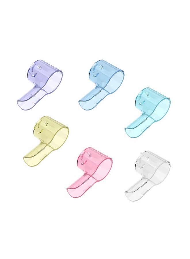 Nincha Powered Toothbrush Head Cover for Oral-B Series Toothbrush Head - Multiple Colors -Pack of 6 - Image 2