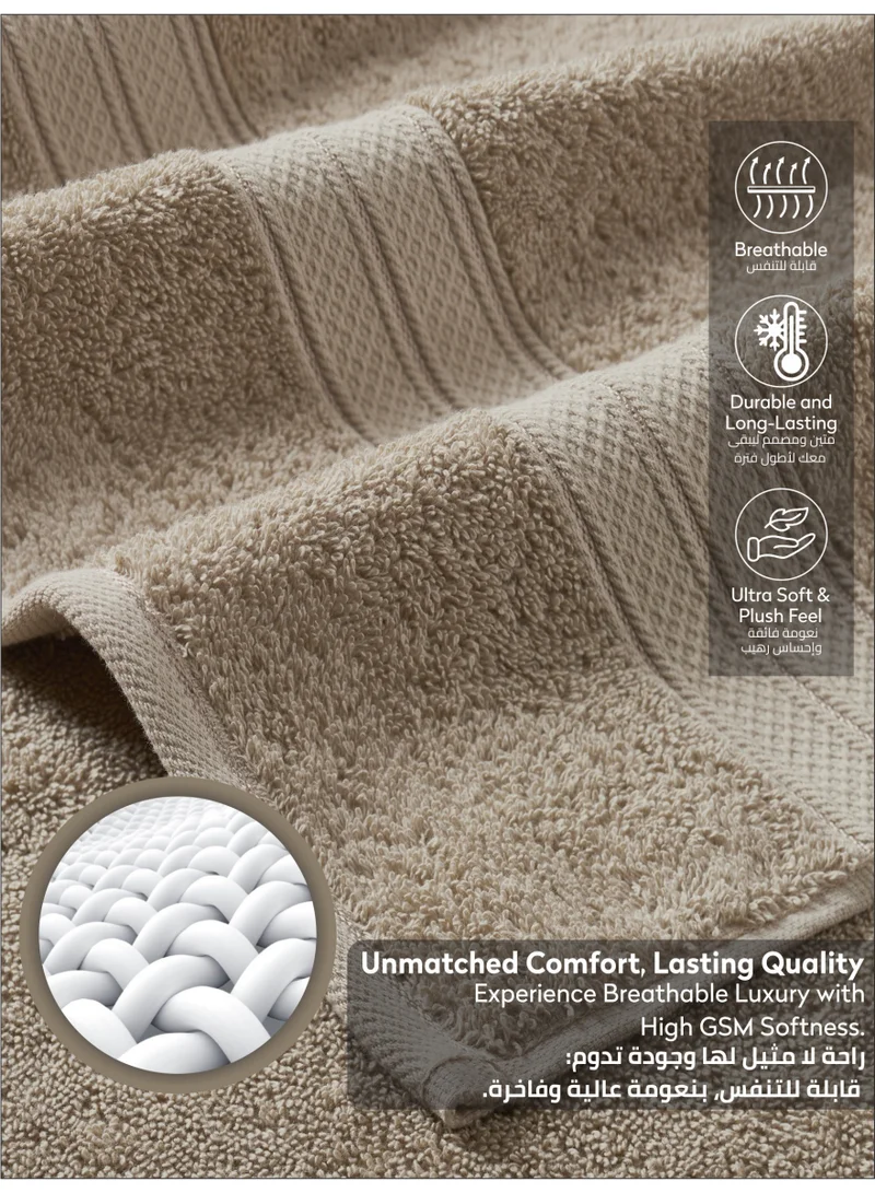 Donetella Premium 100 % Combed Cotton 1-Pcs Bath Sheet (85 X 172 CM) 600 GSM Large Towel, Highly Absorbent, Quick Dry,Best Towel for Bathroom, Spa And Hotel.