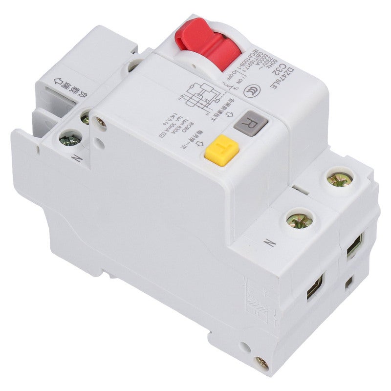 Delixi Miniature Circuit Breaker 32A AC 230V 50Hz Leakage Overload Short Circuit Protection - 6kA Breaking Capacity PA66 Material for Office Residential Lighting - Image 4