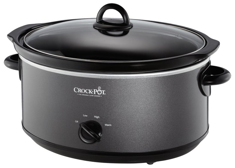 Crock-Pot طباخ بطيء كروك بوت SCV700-CH-BR، 7 كوارت، فحم - Image 1