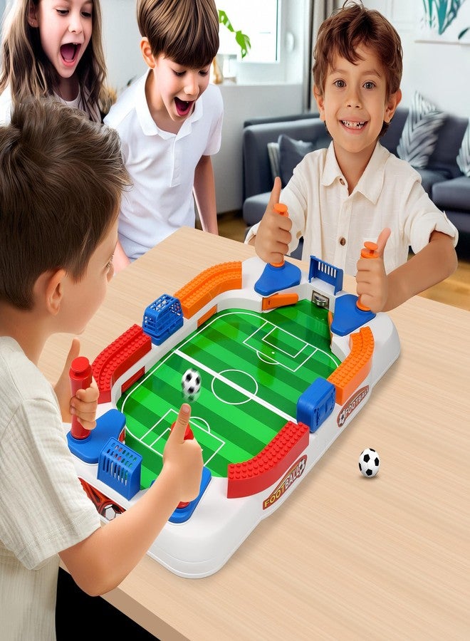 choopheme Mini Foosball Table Game for Kids Soccer Game Set Gifts Boys Toy Football Games Board for Indoor Sports Game Room Pinball Interactive Birthday Gift Toys for 3 4 5 6 7 8-12 Year Old Family Gatherings - Image 5