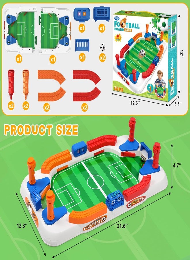 choopheme Mini Foosball Table Game for Kids Soccer Game Set Gifts Boys Toy Football Games Board for Indoor Sports Game Room Pinball Interactive Birthday Gift Toys for 3 4 5 6 7 8-12 Year Old Family Gatherings - Image 4