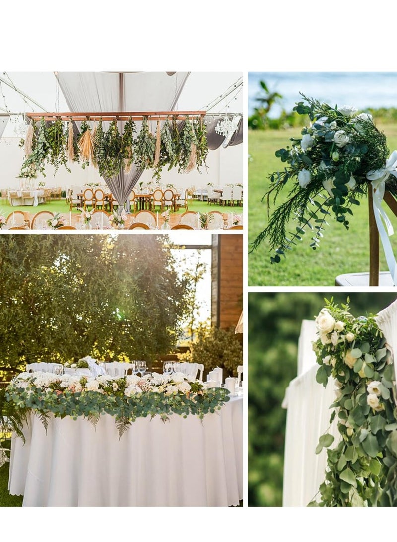 Mordely Eucalyptus Vine Artificial Plants Table Delicacy Vines Silk Flowers Customization Home Wedding Decoration - Image 3