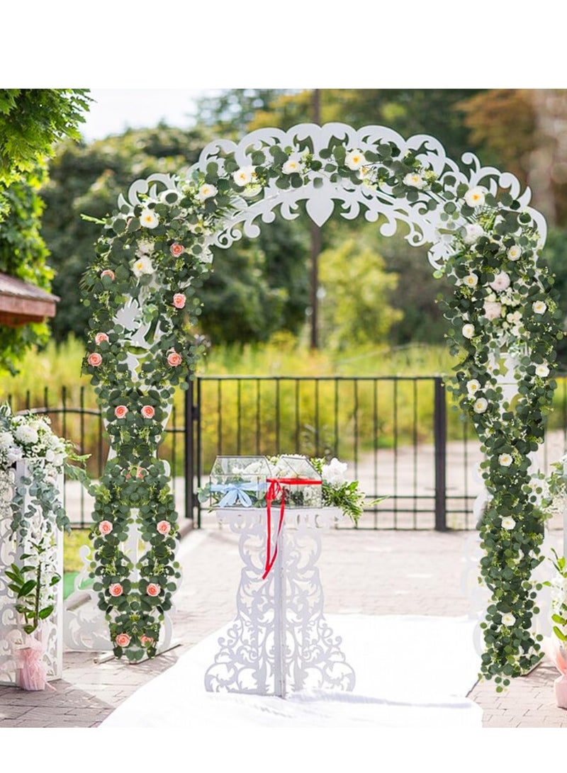 Mordely Eucalyptus Vine Artificial Plants Table Delicacy Vines Silk Flowers Customization Home Wedding Decoration - Image 4