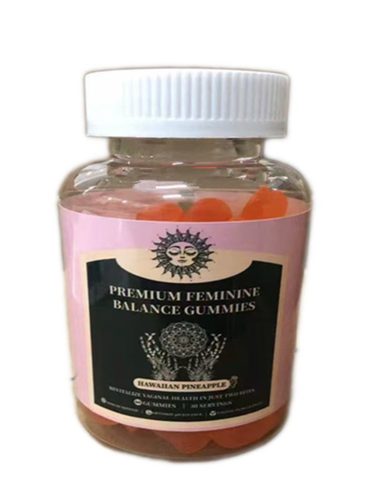 Nutrition Vital Source Nutrition Premium Feminine Balance Gummies  for Women’s Health  Wellness  Immune Support  Vegan Gluten Free Hawaiian Pineapple  60 Gummies  30 Servings  New Packaging 