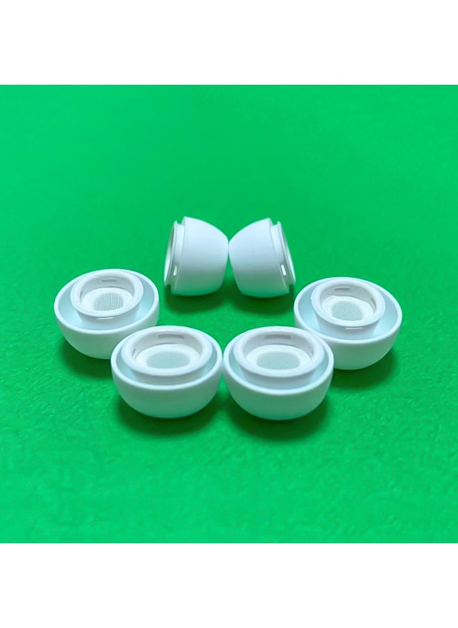 Generic - Applicable For Airpods Pro 2nd Generation Silicone Ear Caps Third Generation Bluetooth Headset Noise Reduction Earplugs Small-Color:Pressure Relief Hole [medium] Black - Image 1
