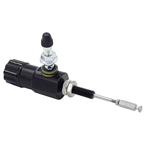 RCRBT Universal M10x125mm Hydraulic Clutch Master Cylinder Brake Pump with 14mm Piston Compatible with Motorcycles ATV Dirt BikeColorBlack - Image 1