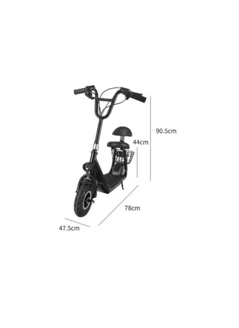 Generic Electric scooter with seat and basket (mini) 36V  - Image 3