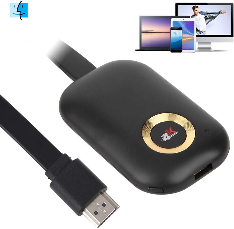 woobles Display TV Dongle HDMI for iOS MultiScreen Interactive Receiver 4K Ultra HD Wireless HDMI Display Adapter Support Airplay Miracast DLNA 2.4G DualCore 4K - Image 4