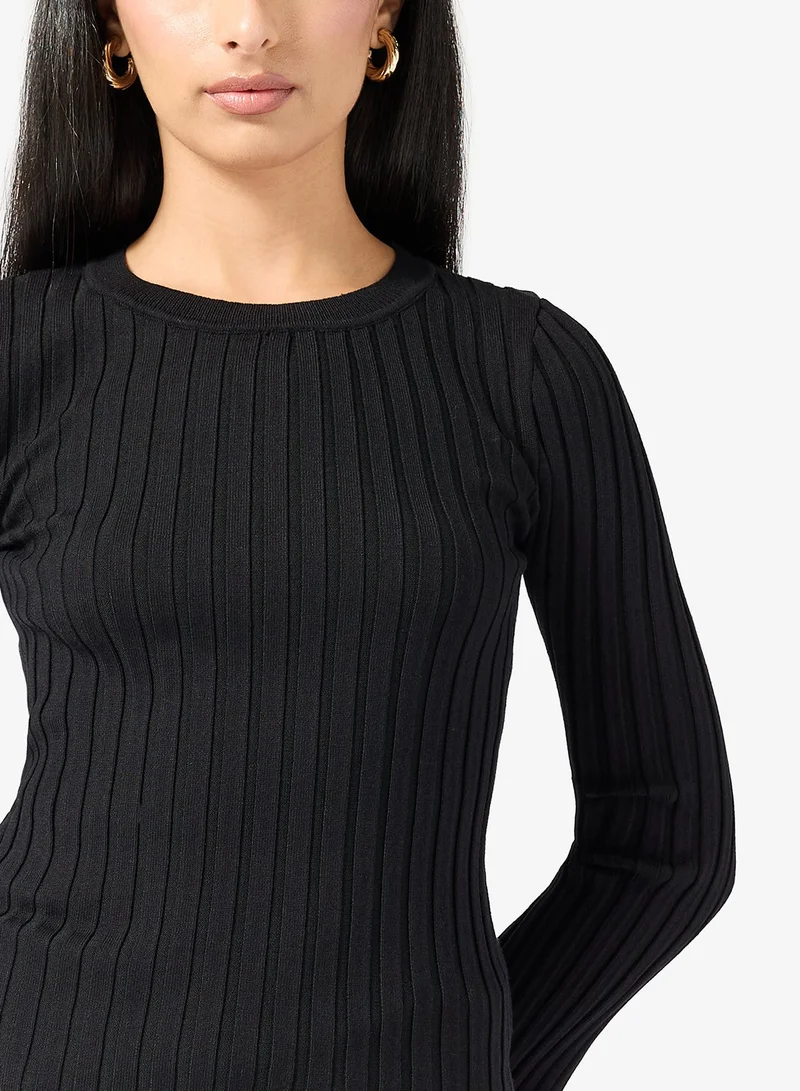 ELLA Knit Ribbed Top