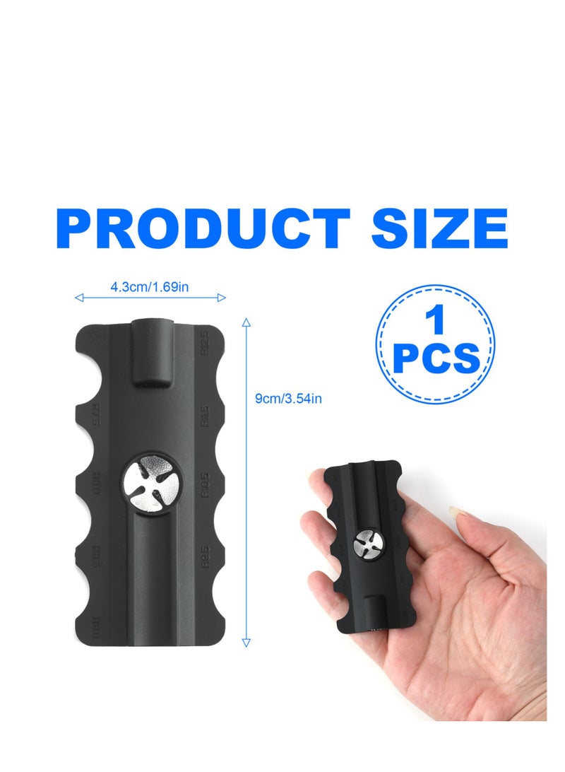 SOLARAE 5-in-1 Cue Tip Shaper and Trimmer Tool for Snooker and Pool Cues, Durable Plastic and Stainless Steel Construction, Essential Accessory for Quick Repairs and Maintenance of Pool Table Games. - Image 3