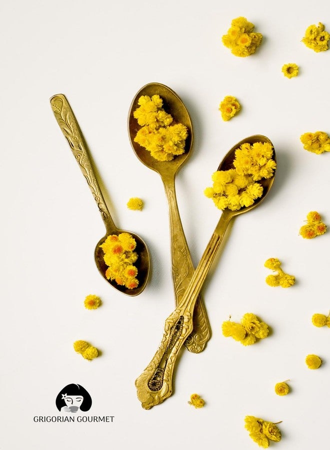 Helichrysum Immortelle Dried Flowers (4 OZ = 113 grams) Sandy Immortelle Herb Tea Wild Harvest from Armenia - Image 5