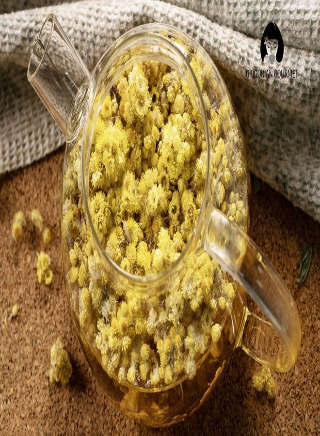 Helichrysum Immortelle Dried Flowers (4 OZ = 113 grams) Sandy Immortelle Herb Tea Wild Harvest from Armenia - Image 3