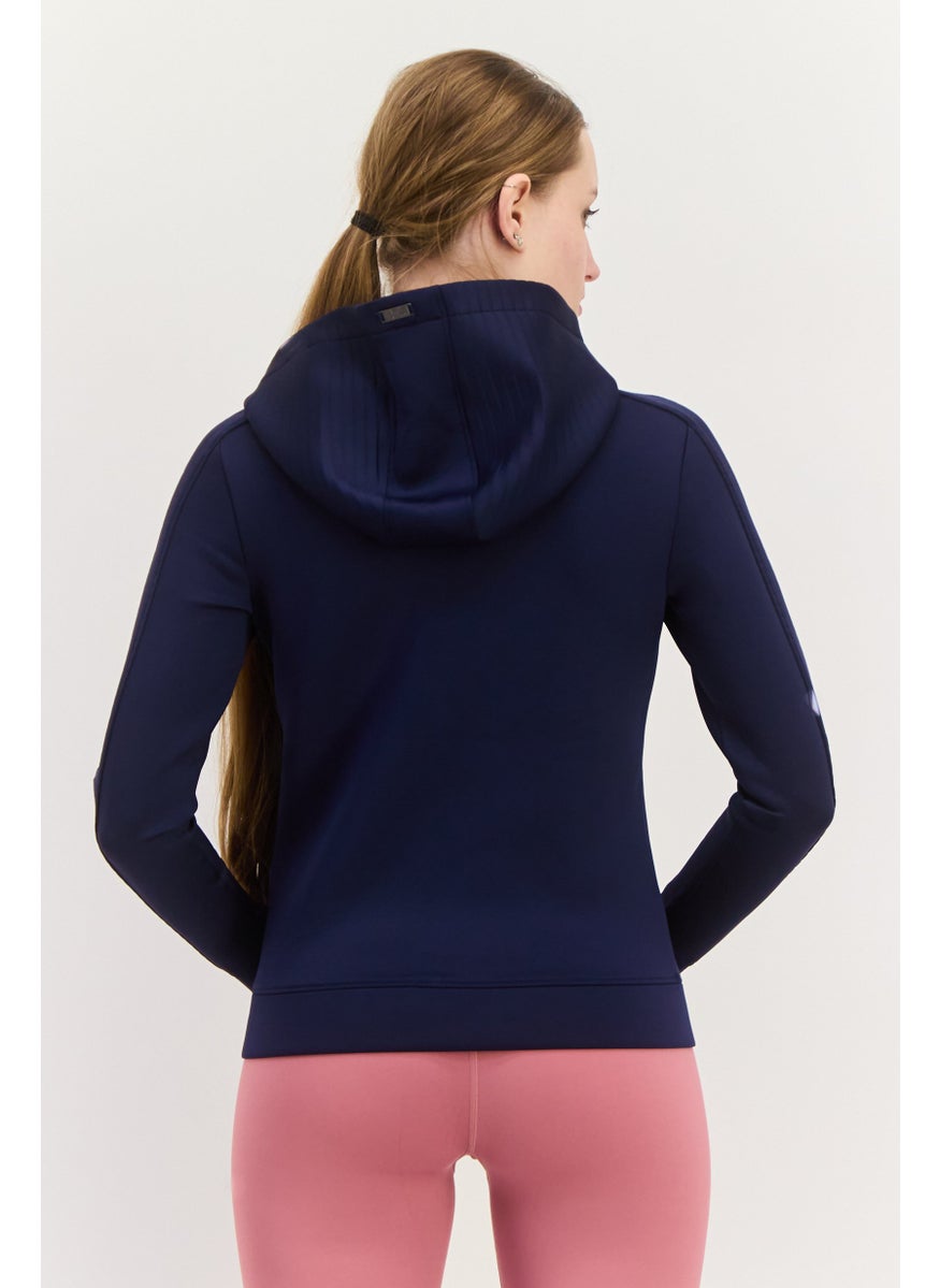 Women Sportswear Fit Long Sleeve Training Hoodie, Navy - pzsku/Z315DEE319DED620CBDA3Z/45/_/1737642248/127fd2b8-8a28-4d89-9ebd-5cc984aa7023