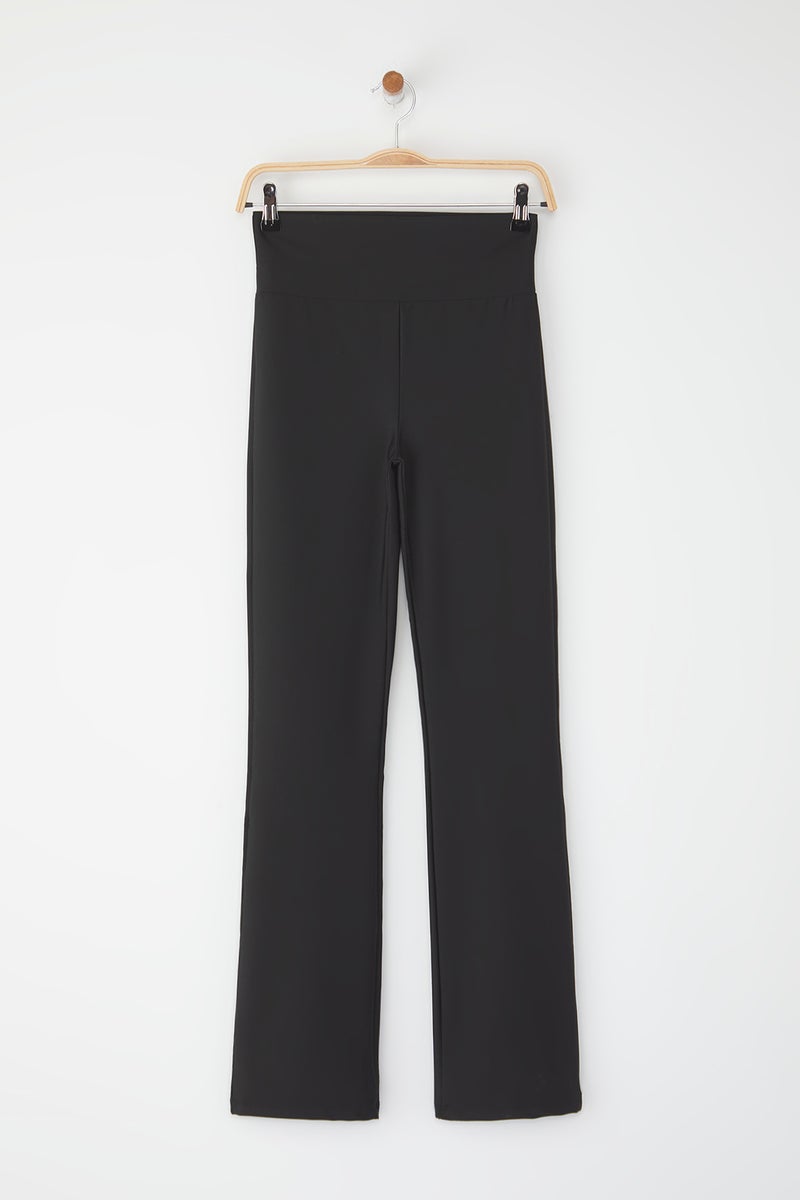 trendyol Black Full Length Straight Cut Recovery Diver Knitted Sports Leggings - Image 5