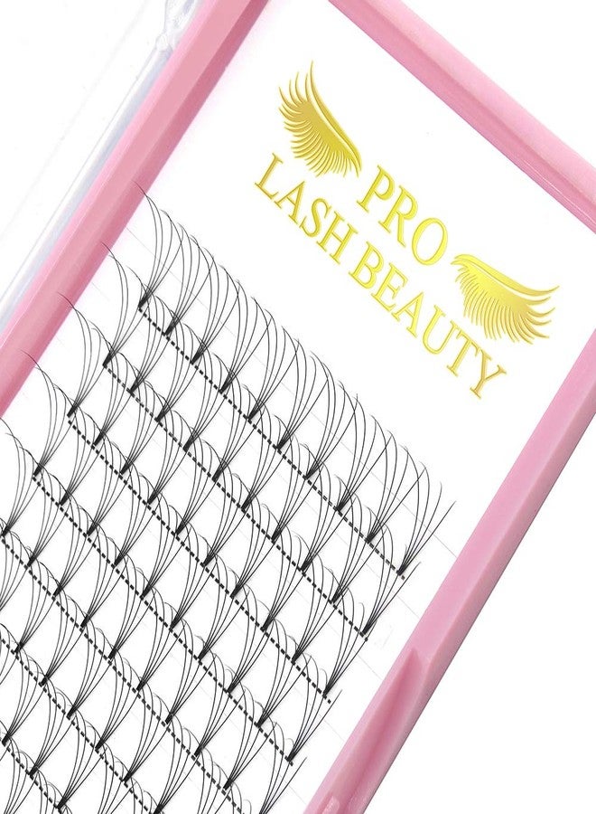 PRO LASHBEAUTY Premade Volume Eyelash Extensions 4D-C-0.07-11 Short Stem Premade Fans Eyelash Extensions 9 to 20 mm Volume Lash Extensions .07 .10 Pre made Lash Fans C D Curl (4D-C-0.07,11mm) - Image 1