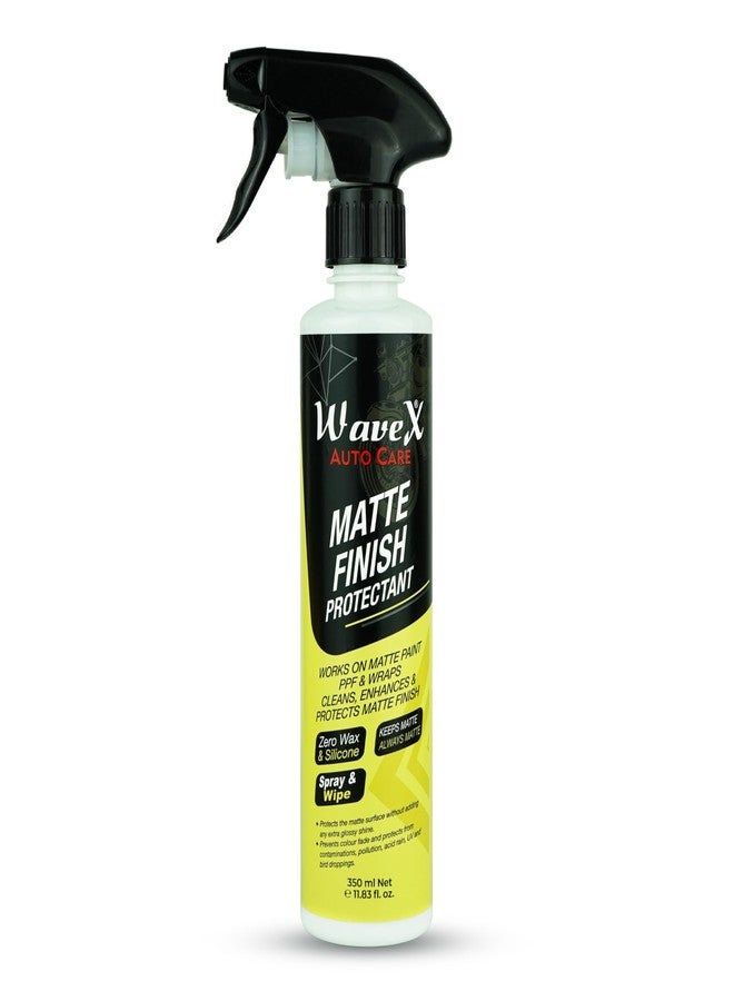 Wavex Matte Finish Maintainer 300ml Combo | Wash Clean, Protect and Maintain Matte Bikes & Cars | Consists of Matte Wash Shampoo, Maintainer, Microfiber, Chrome & Metal Polish - Image 2