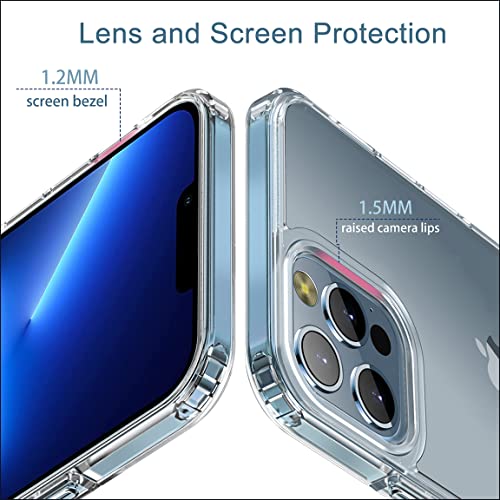 KAPAVER® for iPhone 13 Pro Back Case [Anti-Fingerprints ][Anti-Scratch] Frosted Translucent Shockproof Slim Cover 6.1 inches (Polycarbonate | Matte Clear)… - Image 4